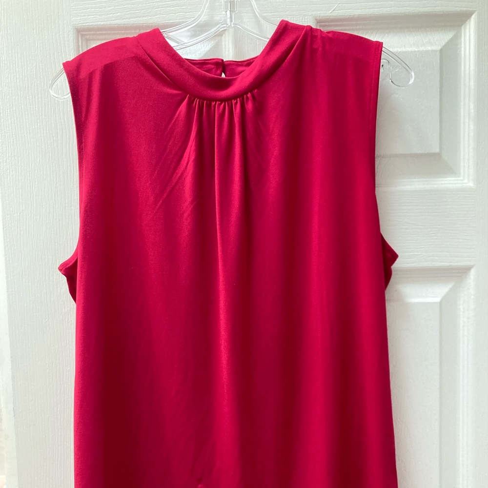 L Banana Republic Raspberry Blouse